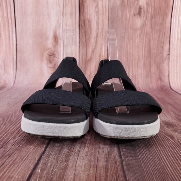 Keen Womens Size 9 Elle Backstrap Sandals lack Casual Comfort Slingback 1022620 - Picture 5 of 14